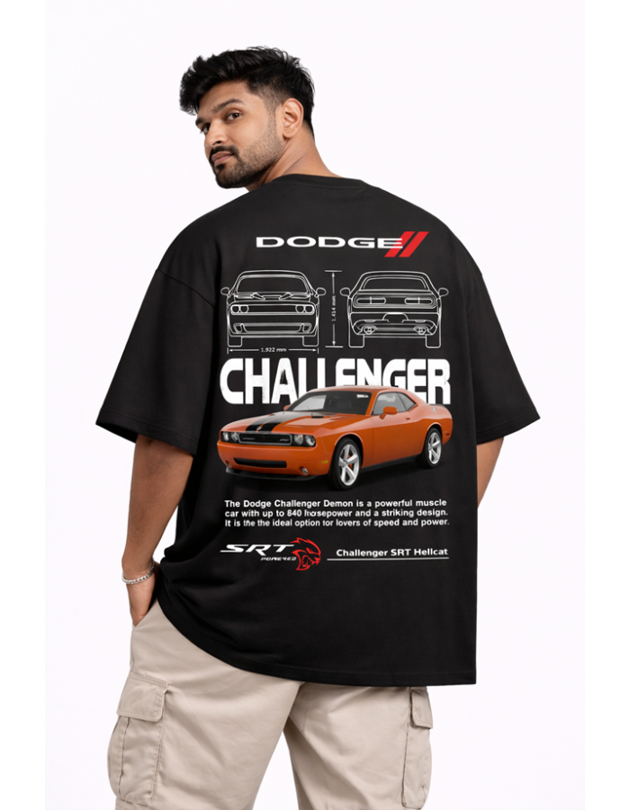 Challenger  Over Size T shirt