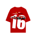 Charles Leclerc 16 Car Oversized T-Shirt