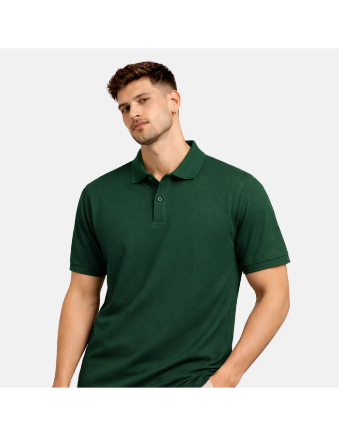 Premium Polo T-Shirt – 100% Cotton Airtex Fabric
