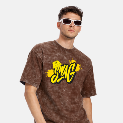 Acid Wash Oversized T-Shirt - Unisex