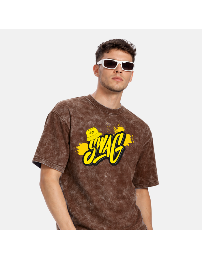 Acid Wash Oversized T-Shirt - Unisex